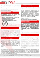 Bulletin d'information SPVal: janvier 2016