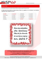 Bulletin infos SPVal de décembre 2016