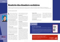 Rentrée des dossiers scolaires