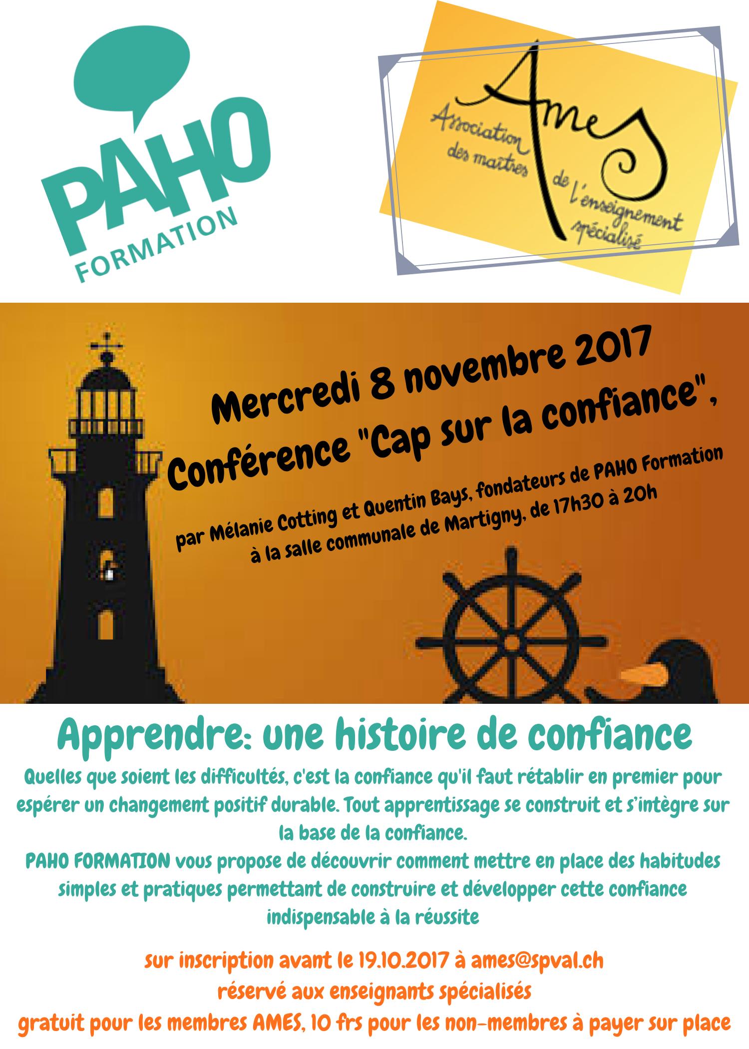 Cap confiance flyer 08.11.2017