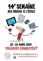 14ème semaine des médias à l'école
27 au 31 mars 2017
Toujours connectés?