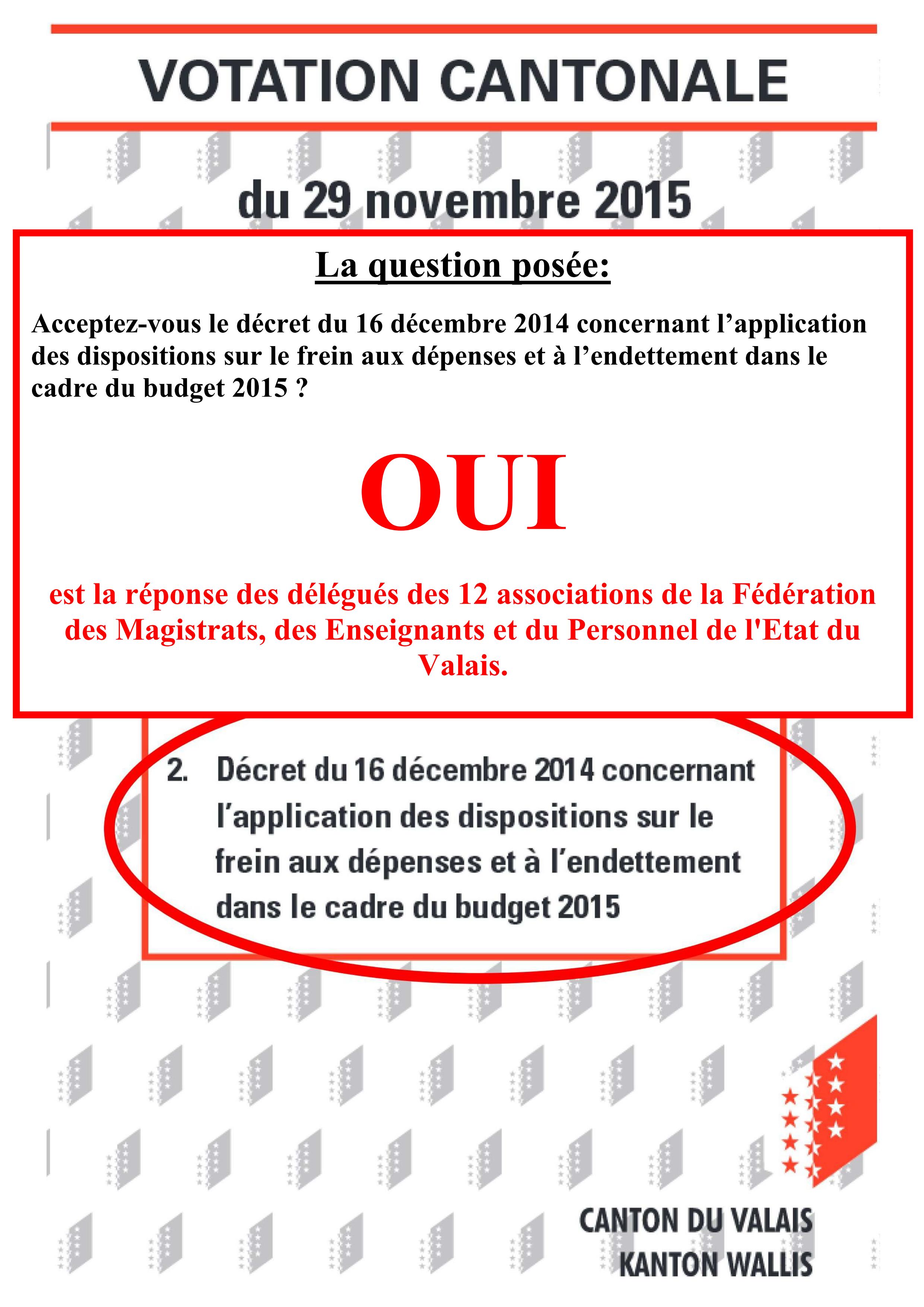 Votation 29 novembre 2015
